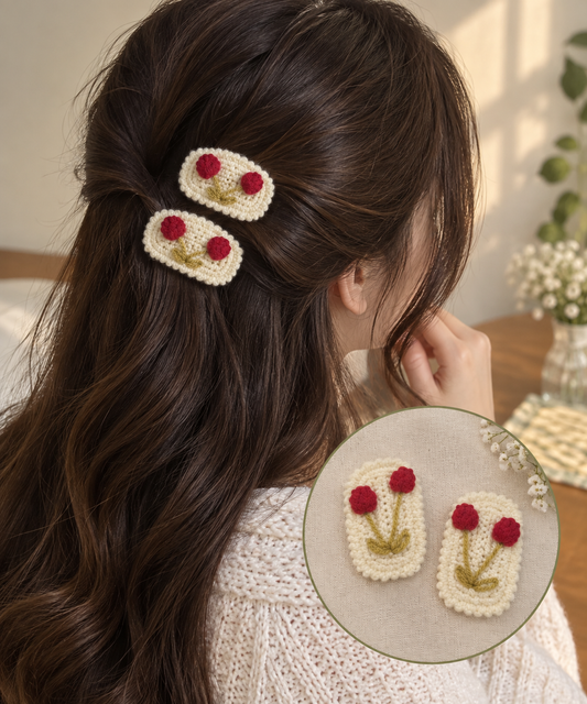 Tulip Hair Pins
