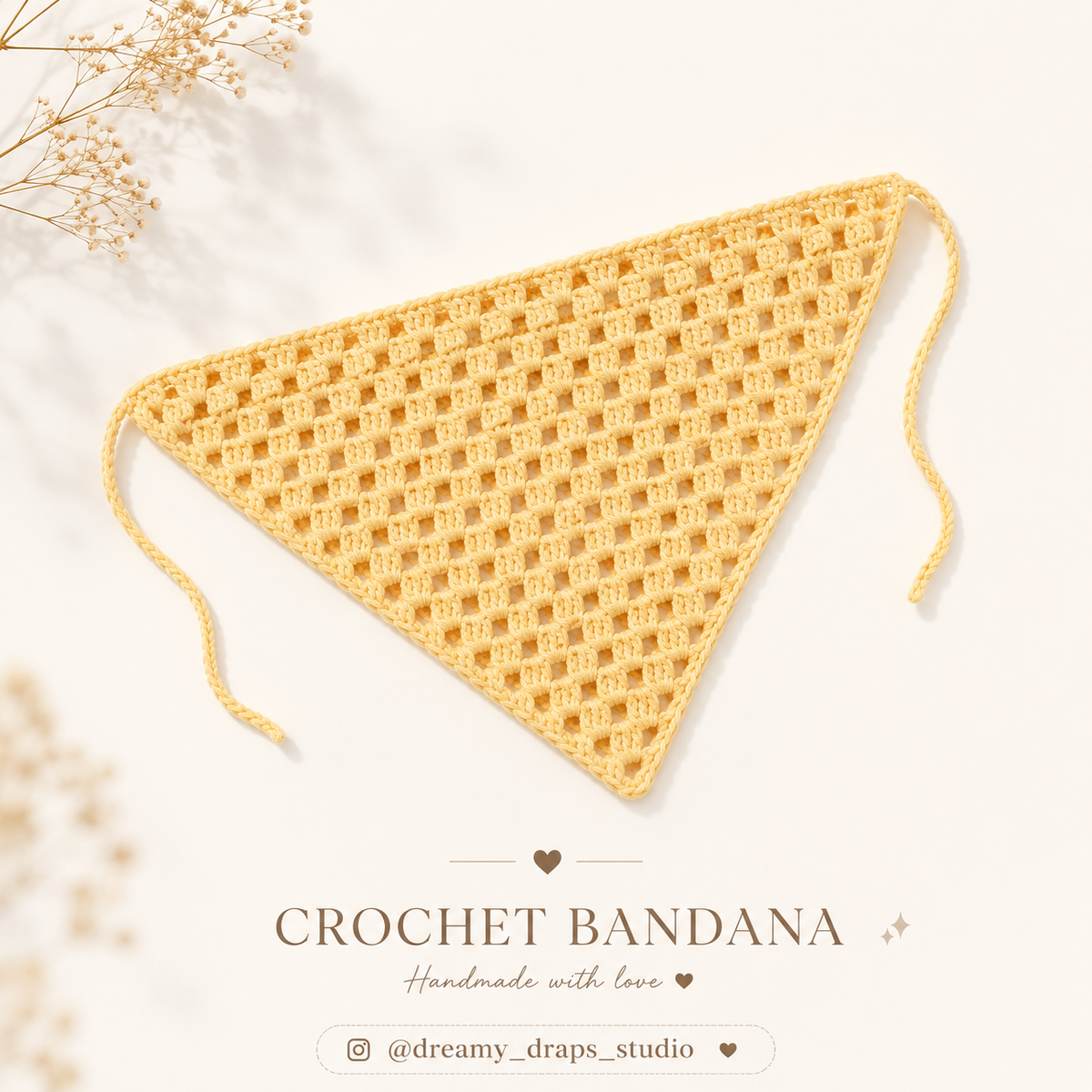 Crochet Bandana