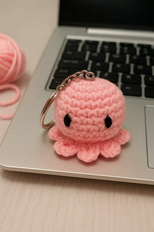 Octopus Keychain
